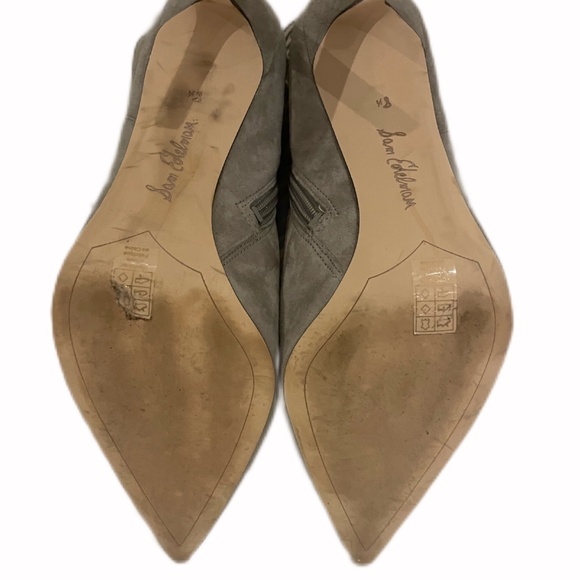 SAM EDELMAN BELINDA FRINGED HEELED BOOTIE - LIKE NEW - Picture 6 of 9